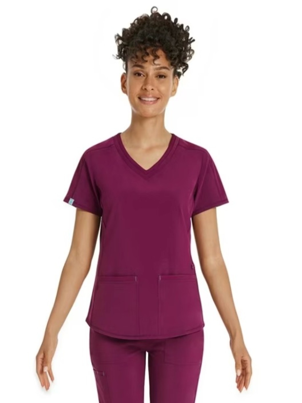 SCRUBSTAR V-Neck Scrub Top + Jogger Pants Premium Performance Scrub Set